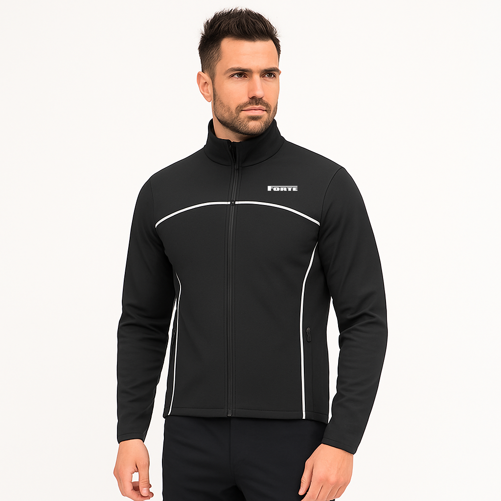 Softshell Jas met Kleur Hoogwaardige Stof
