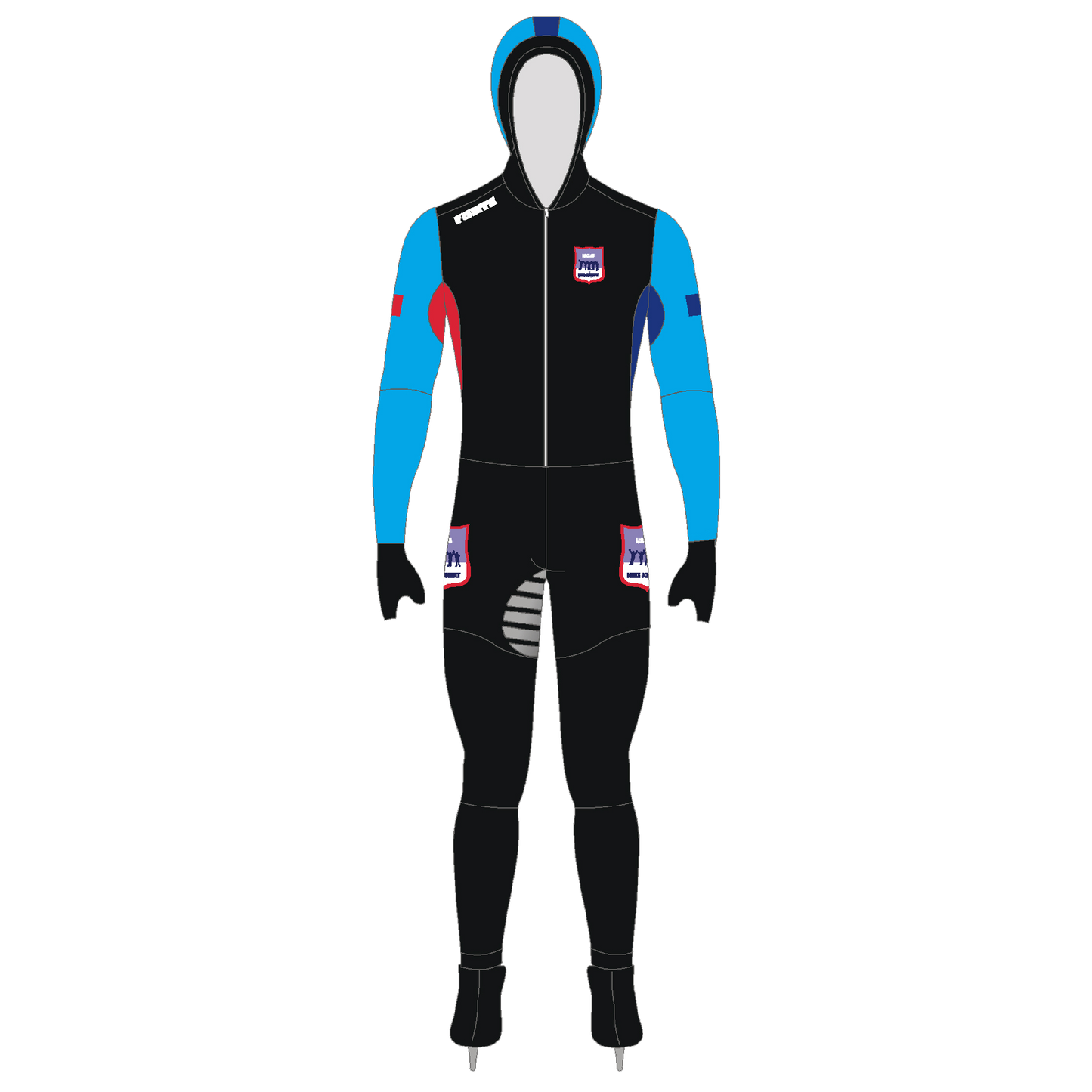 Powerstretch suit IJsclub Kees Jongert – high-performance schaatspak van uitmuntende kwaliteit voor ultiem comfort en flexibiliteit tijdens intensieve trainingen en wedstrijden