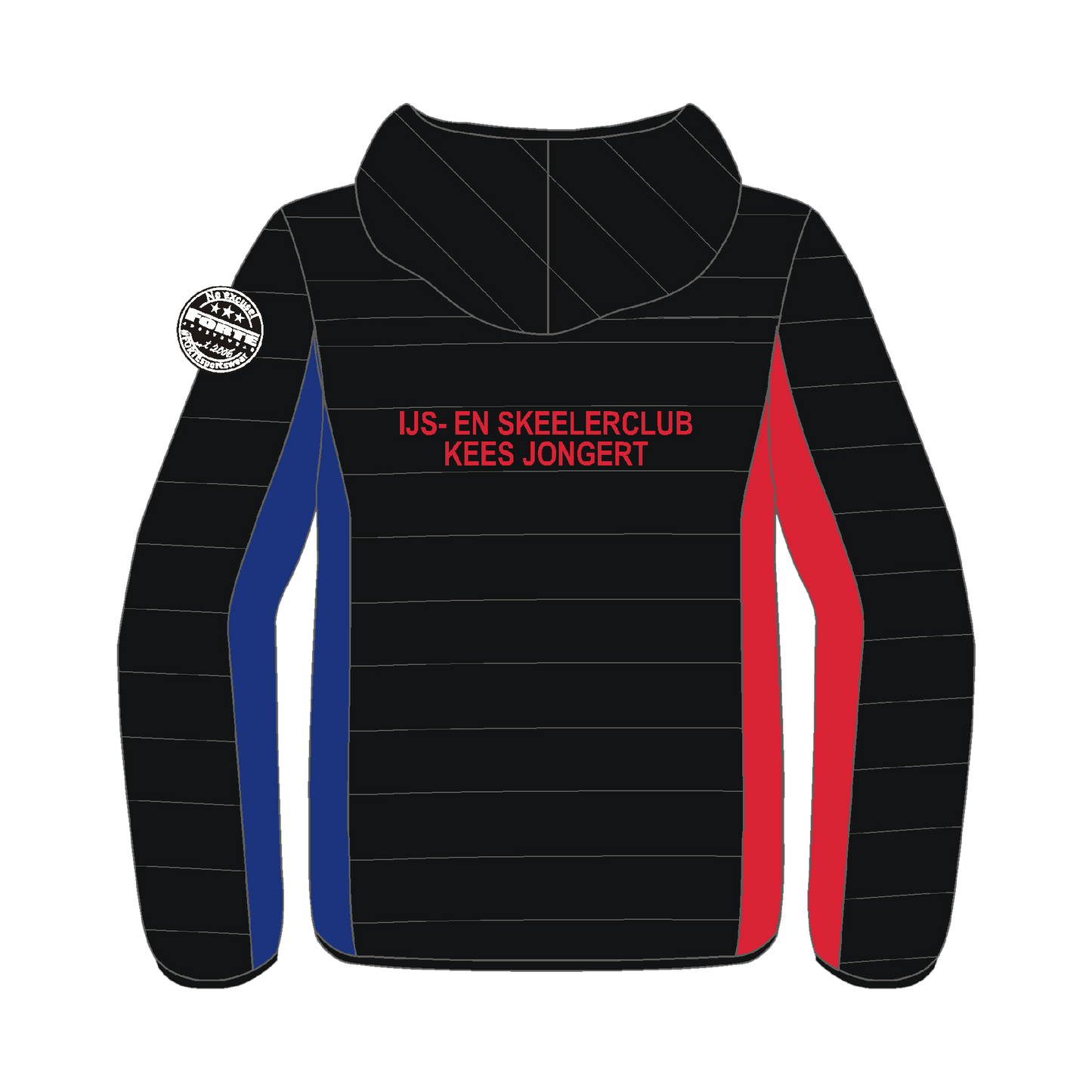 Ijsclub Kees Jongert Donsjas warme winterjas voor schaatsen en outdooractiviteiten