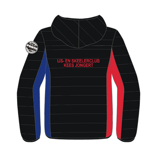 Ijsclub Kees Jongert Donsjas warme winterjas voor schaatsen en outdooractiviteiten