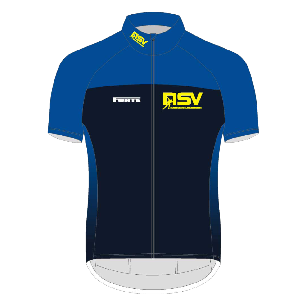 NSV wielershirt pro – ademend en aerodynamisch fietsshirt van het langebaanteam van de Nijmeegse Schaatsvereniging, ideaal voor zomertrainingen en duurblokken op de weg
