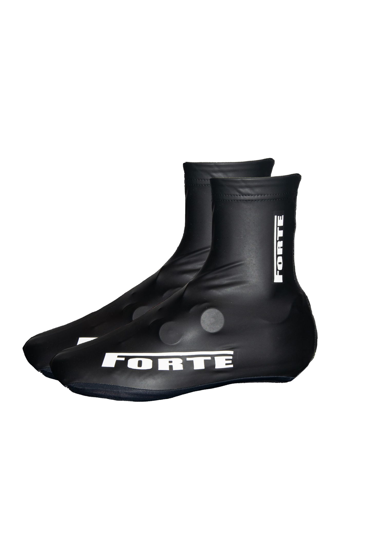 Forte Overschoenen Zwart Rubber