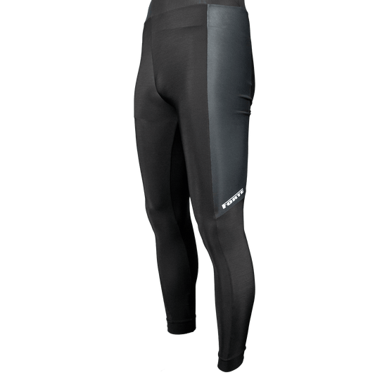 Thermo Salopette zorgt voor warmte tijdens het wielrennen ongeacht weersomstandigheden, fietsers, wielrenners, wielerkleding schuin voor