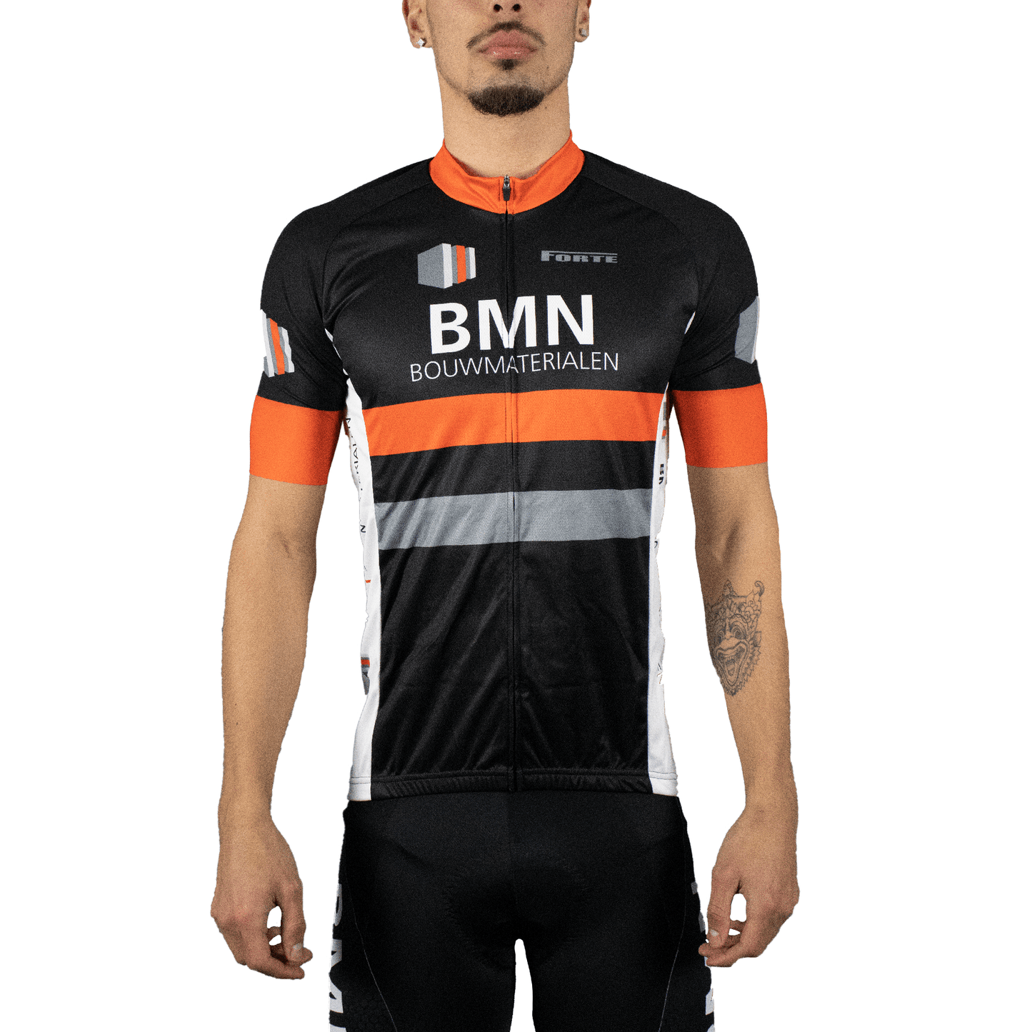 BMN wielershirt gedragen – comfortabel, professioneel shirt met perfecte pasvorm