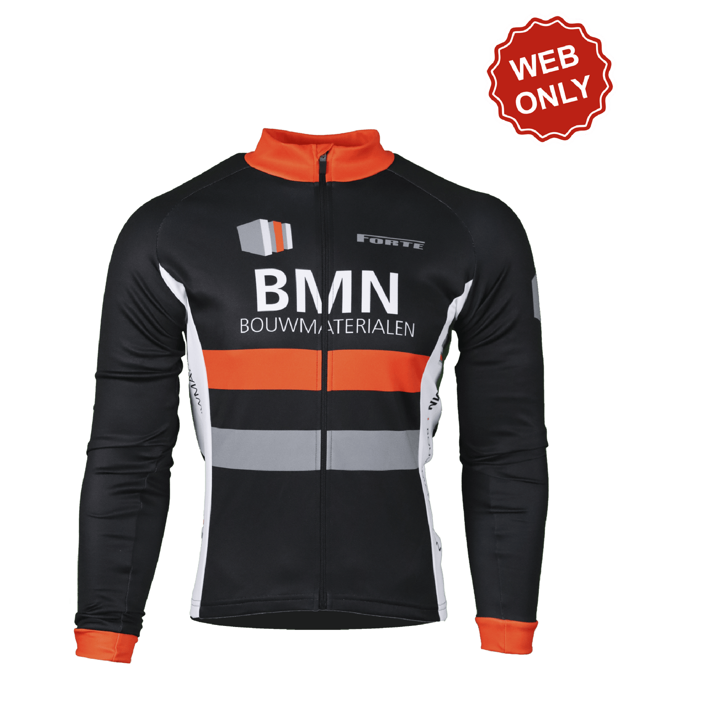 4-seizoenenjack BMN Bouwmaterialen – winddicht en waterafstotend sportjack met BMN-logo, geschikt voor alle weersomstandigheden