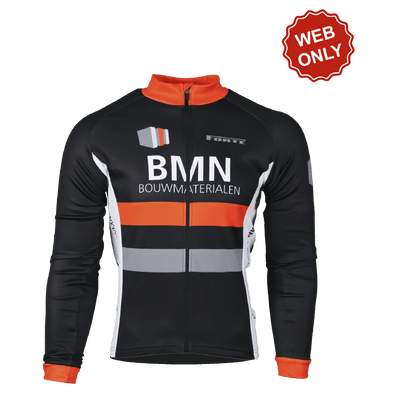 4-seizoenenjack BMN Bouwmaterialen – winddicht en waterafstotend sportjack met BMN-logo, geschikt voor alle weersomstandigheden