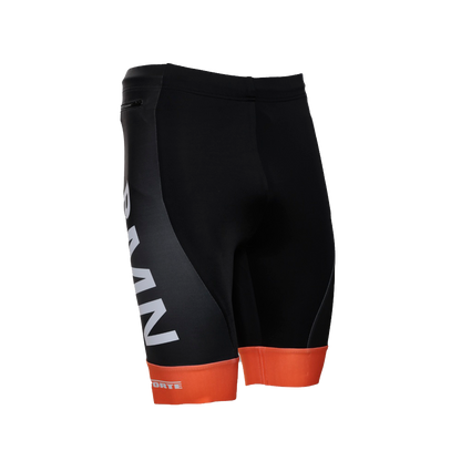Korte running tight BMN Bouwmaterialen – ademende, aansluitende hardloopbroek met comfortabele tailleband voor zomerse trainingen