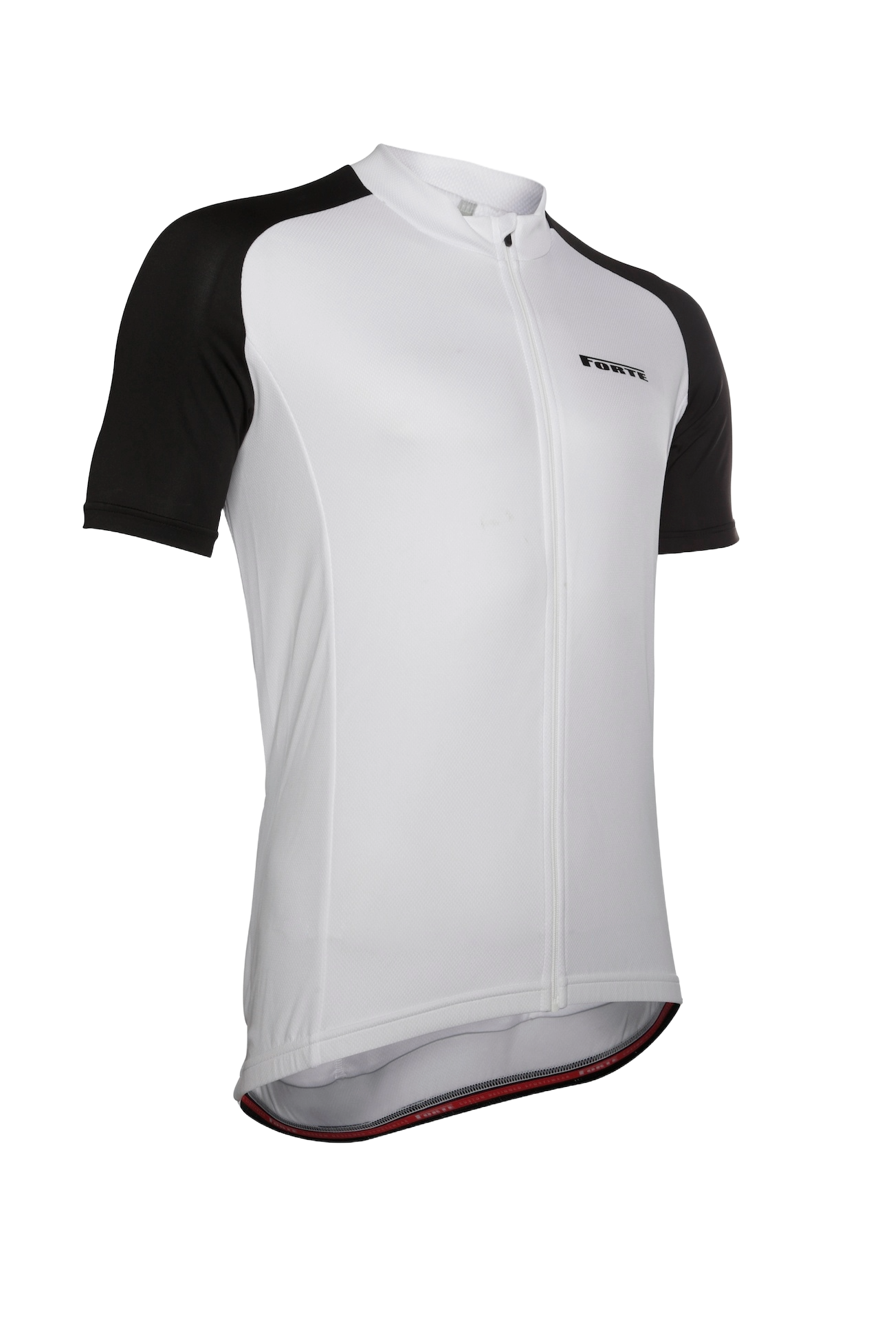 Classic Wielershirt Wit Aerodynamisch Goede Pasvorm Wielrennen Wielerkleding