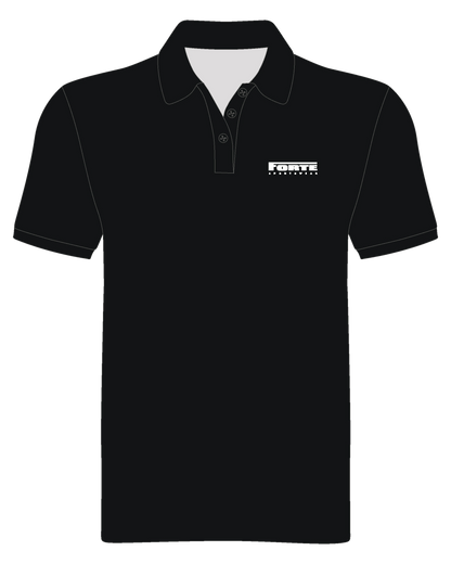 Forte Polo Zwart Heren