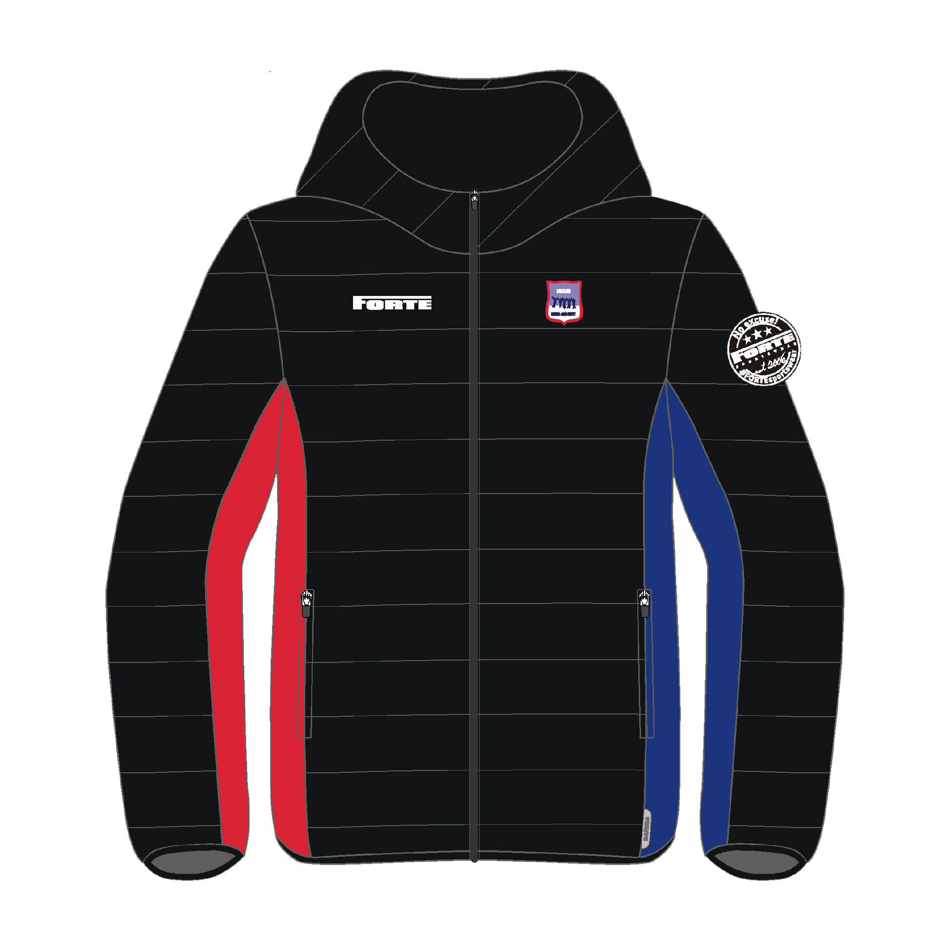 Ijsclub Kees Jongert Donsjas warme winterjas voor schaatsen en outdooractiviteiten
