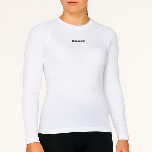 thermal longsleeve ondershirt voor dames sporters warme onderkleding