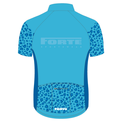 Wielershirt Pro Unisex Camo Blue