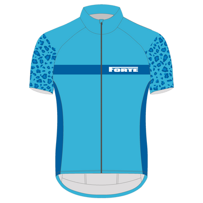 Wielershirt Pro Unisex Camo Blue