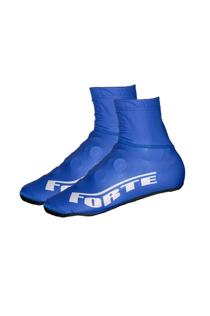 Overschoenen voor wielrenners - bescherming tegen elementen tijdens fietsen - warme en droge voeten - voor mountainbiken en wielrennen - kleur blauw