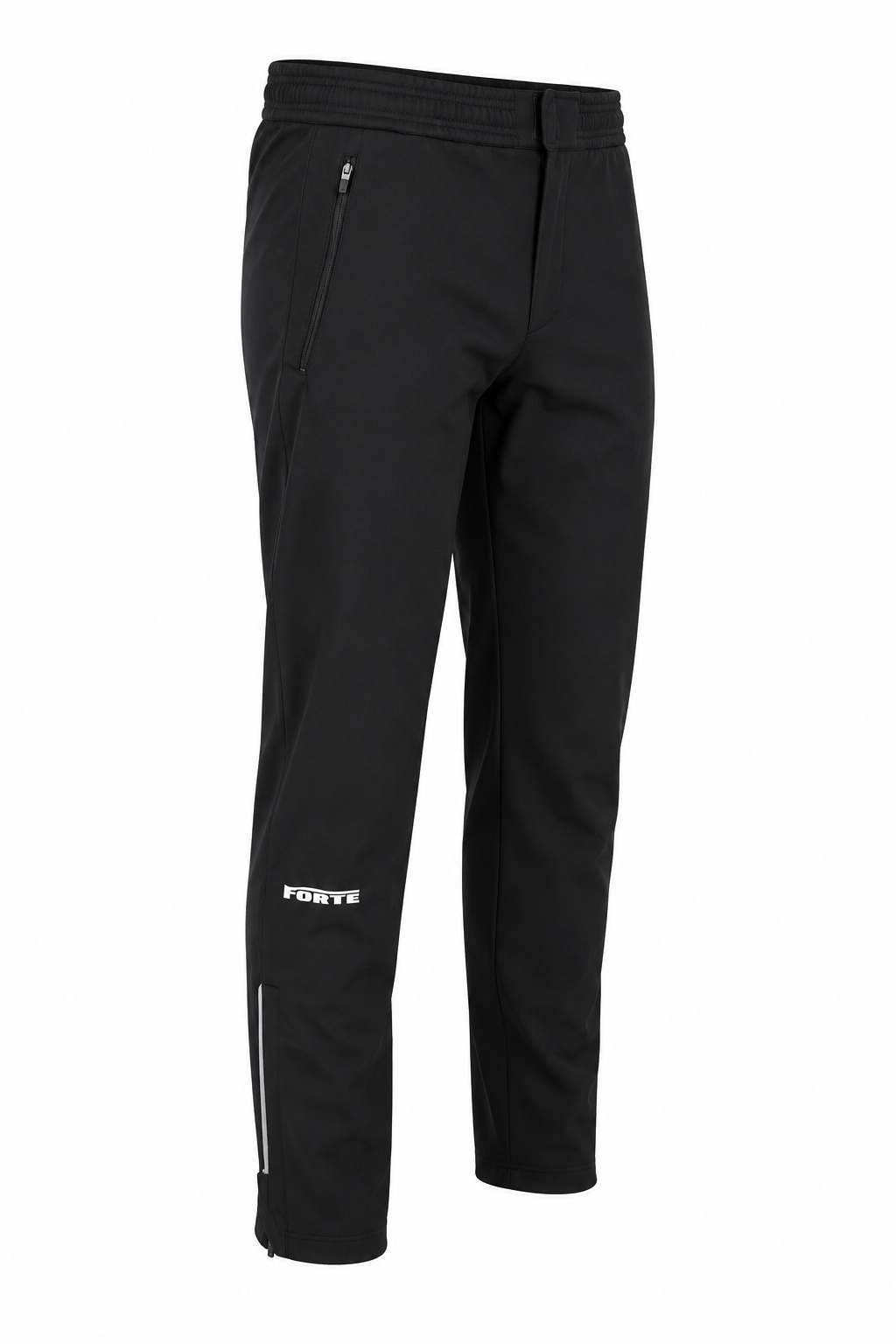 softshellbroek heren zwart outdoor