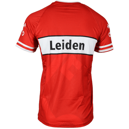 gemeente leiden sportshirt, sportkleding voor hardlopen achterkant shirt