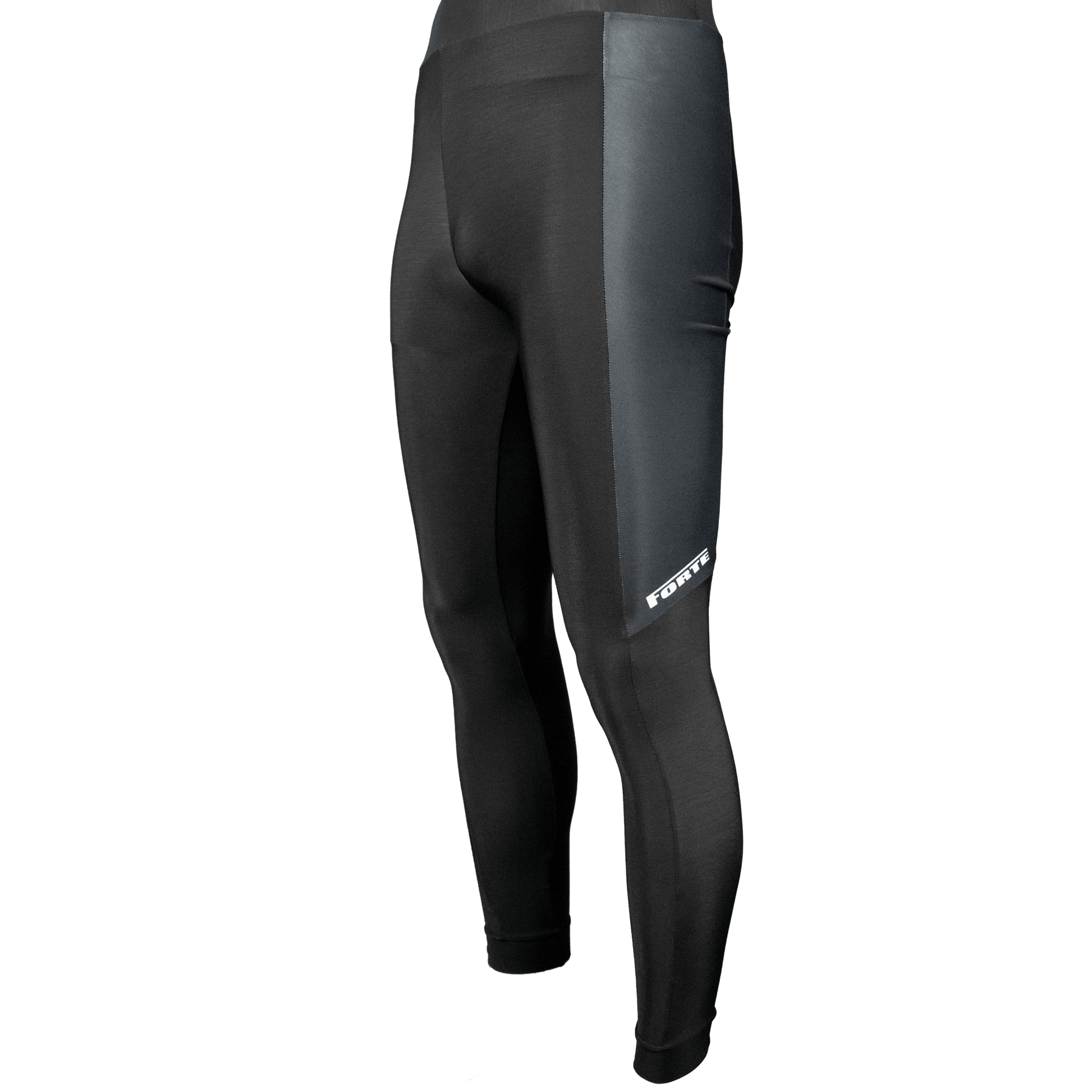 Thermo Salopette zorgt voor warmte tijdens het wielrennen ongeacht weersomstandigheden, fietsers, wielrenners, wielerkleding schuin voor