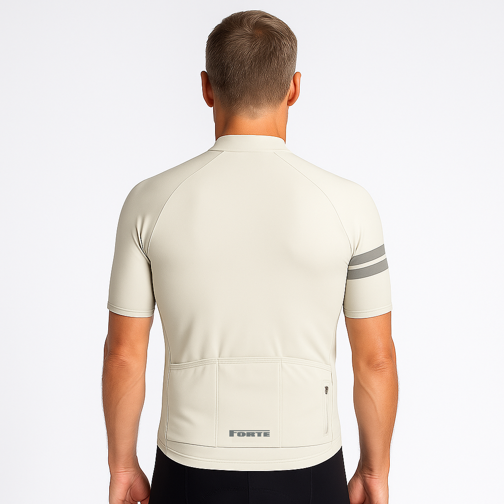 Wielershirt Elite Lichtgrijs