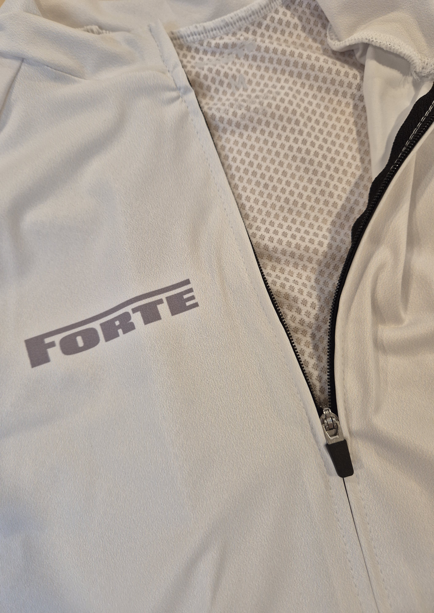 Wielershirt Elite Lichtgrijs